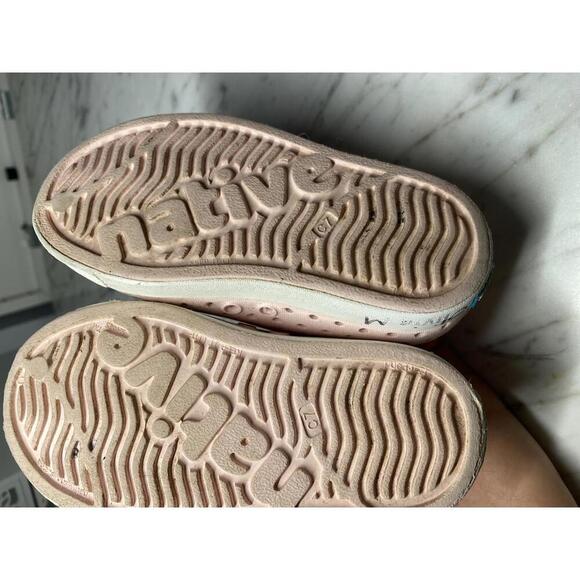 Native toddler girls shoe size 7 pink - Picture 6 of 6